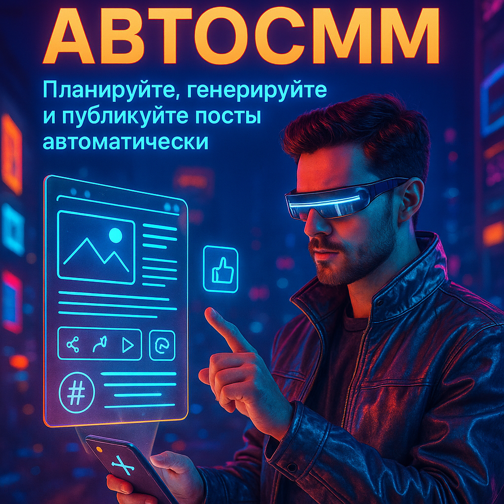 Посты для социальных сетей с помощью AI автоматически